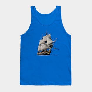 sailing ship Tank Top